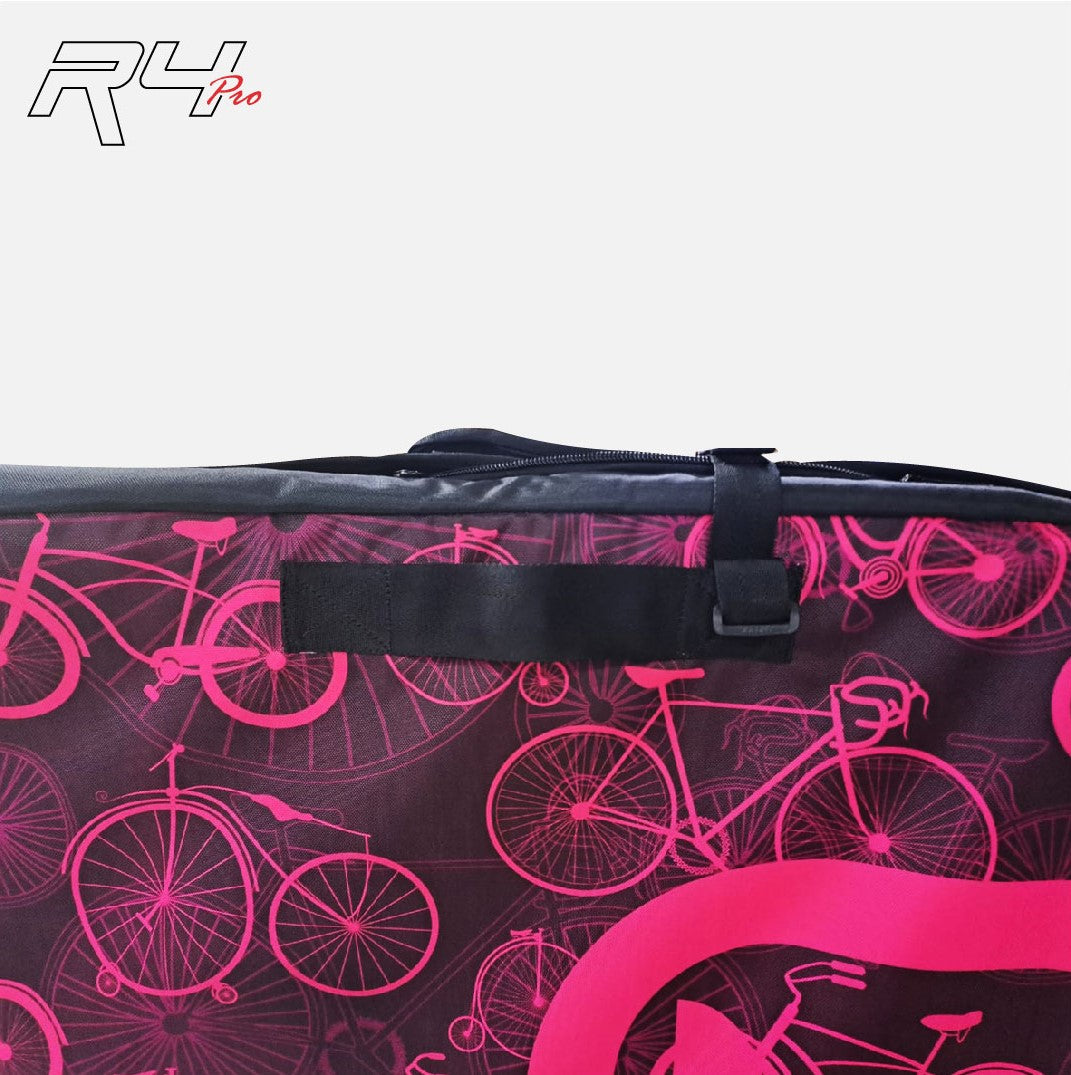 MALETA R4 PRO BICICLETAS FUCSIA