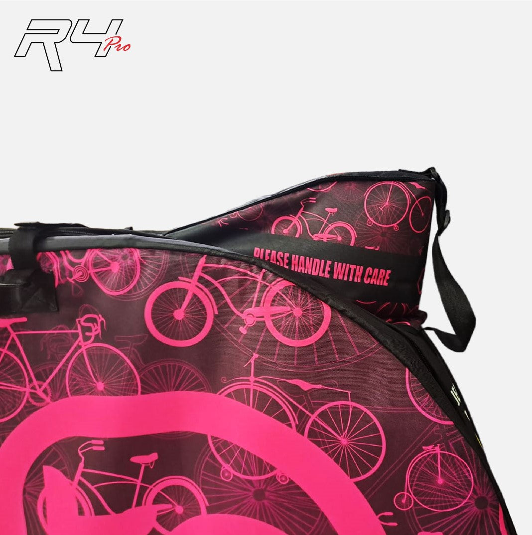 MALETA R4 PRO BICICLETAS FUCSIA