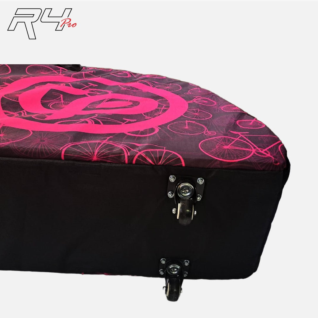 MALETA R4 PRO BICICLETAS FUCSIA