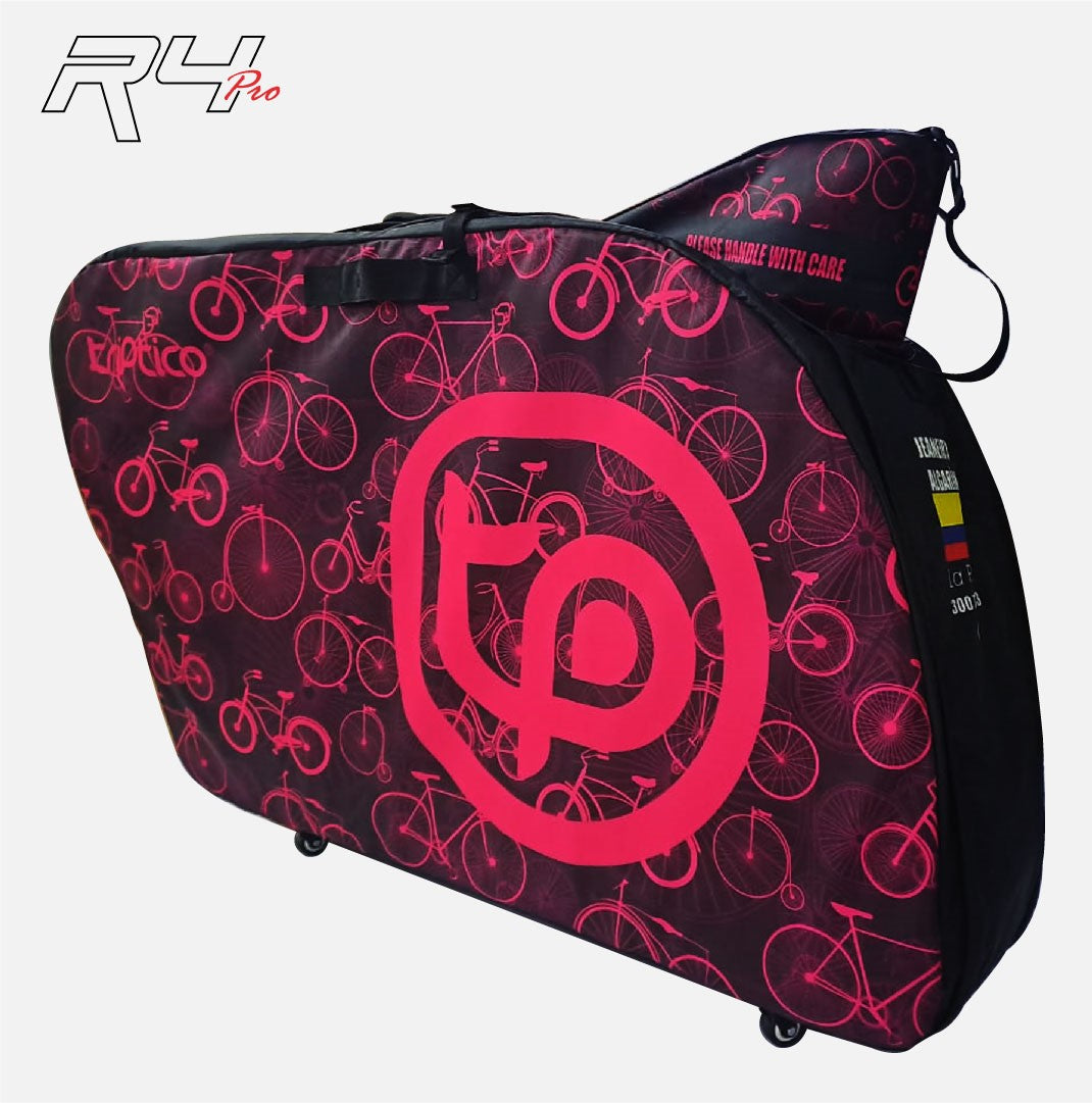 MALETA R4 PRO BICICLETAS FUCSIA