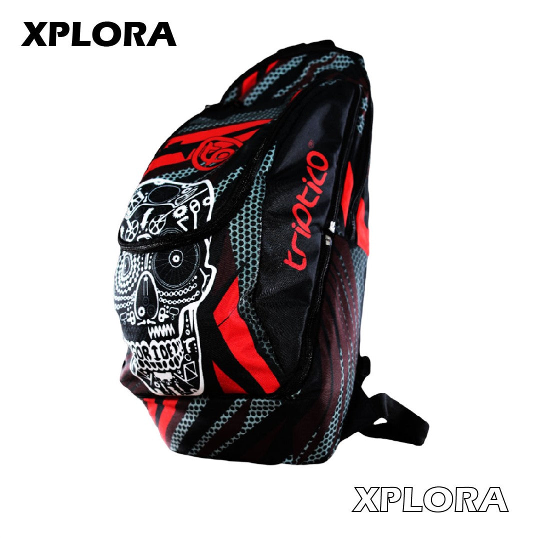 MALETÍN XPLORA - TURBO CALAVERA ROJO